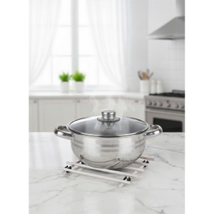 Square Trivet / Cream