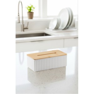 Napkin Holder with Bamboo Lid