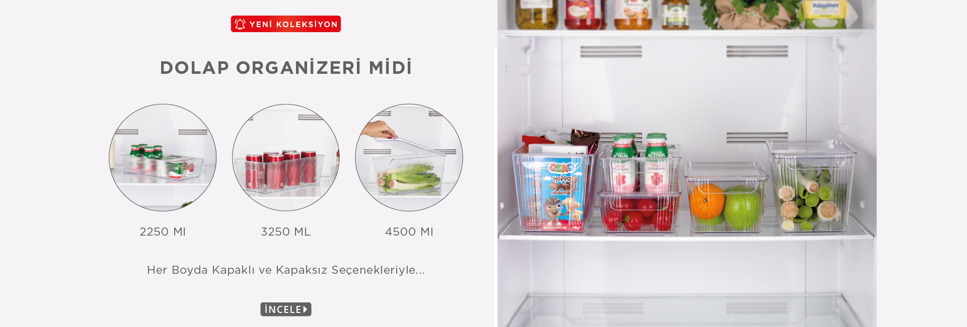 BUZDOLABI ORGANİZERİ MİDİ