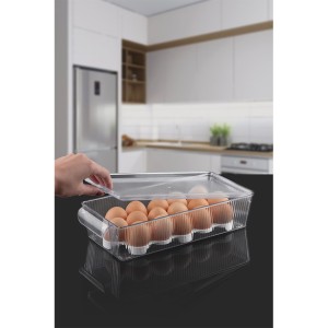 Kapaklı Yumurta Saklama Kabı 16'lı